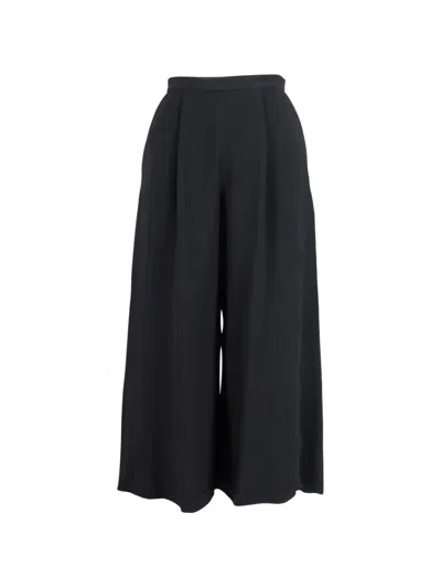 Pre-owned Proenza Schouler Black Wide-leg Culottes