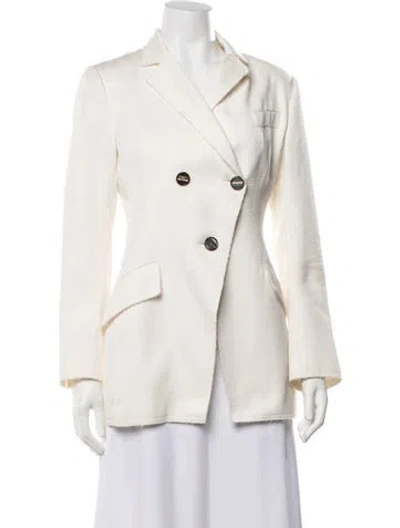Pre-owned Proenza Schouler Blazer In White