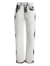 Proenza Schouler Ryman Rigid Mid-rise Straight-leg Jeans In Gray