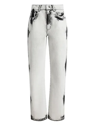 Proenza Schouler Ryman Rigid Mid-rise Straight-leg Jeans In White