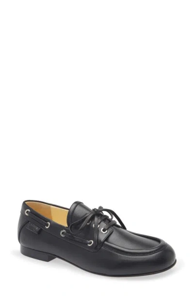 Proenza Schouler Boat Shoe In Black