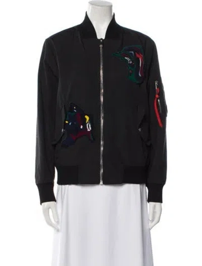 Pre-owned Proenza Schouler Bomber Jacket In Black