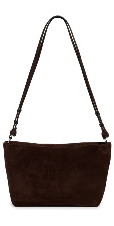 Proenza Schouler Bond Bag In Suede Chocolate In Brown