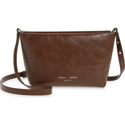 Proenza Schouler Bond Leather Shoulder Bag In Brown