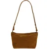 Proenza Schouler Bond Suede Shoulder Bag In Green