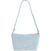 Proenza Schouler Bond Suede Shoulder Bag In White