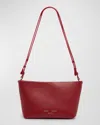 Proenza Schouler Bond Zip Napa Leather Shoulder Bag In Red