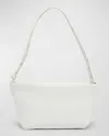 Proenza Schouler Bond Zip Napa Leather Shoulder Bag In White