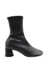 Proenza Schouler Glove Leather Ankle Boots In Black