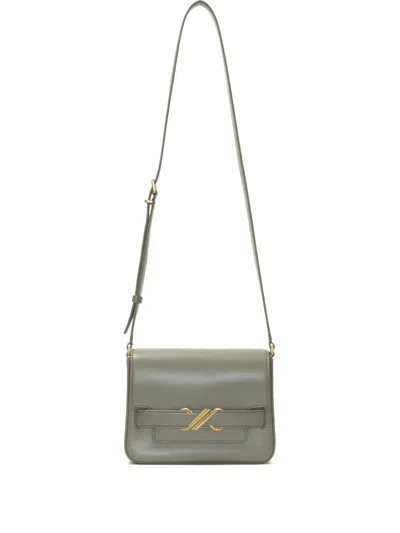 Proenza Schouler Box Crossbody Bag In Green