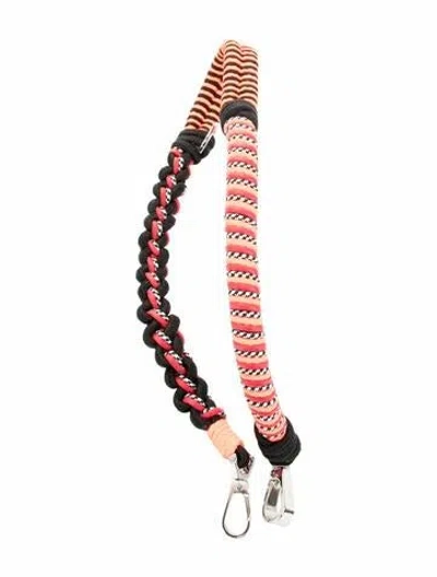 Pre-owned Proenza Schouler Braided Bag Strap In Orange