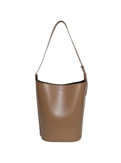 Proenza Schouler Brant Bucket Bag In Smooth Calf Leather Cumin In Brown