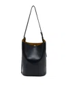 Proenza Schouler Brant Bucket Bag In Smooth Leather In Black