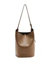 Proenza Schouler Brant Bucket Bag In Smooth Leather In Cumin