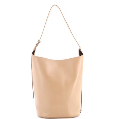 Proenza Schouler Brant Bucket Bag Leather In Neutral