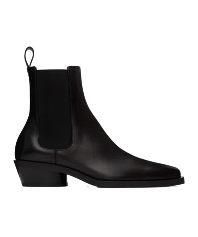 Proenza Schouler Bronco Chelsea Boots In Black