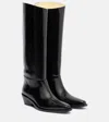 Proenza Schouler Bronco Leather Knee-high Boots In Black