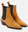 Proenza Schouler Bronco Suede Ankle Boots In Brown