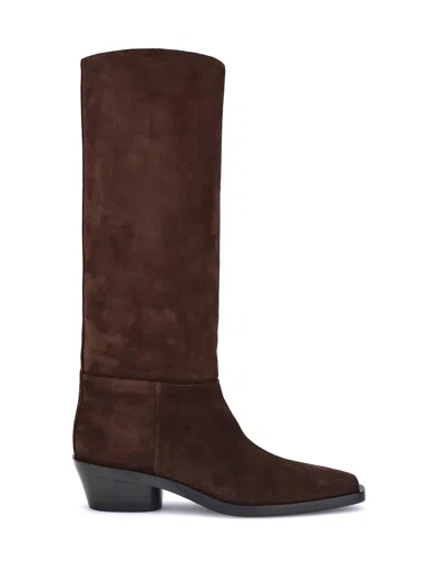 Proenza Schouler Bronco Suede Boots