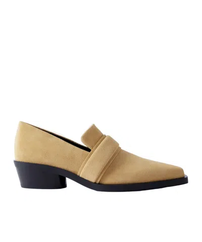 Proenza Schouler Bronco Suede Loafers In Brown