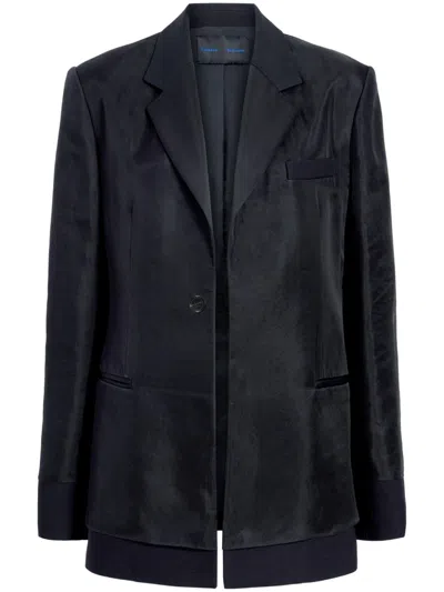 Proenza Schouler Bronte Blazer In Black