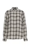 Proenza Schouler Bronwen Plaided Shirt In Multi