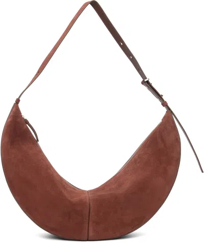 Proenza Schouler Brown Slide Soft Suede Bag