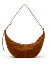 Proenza Schouler Slide Suede Shoulder Bag In Brown