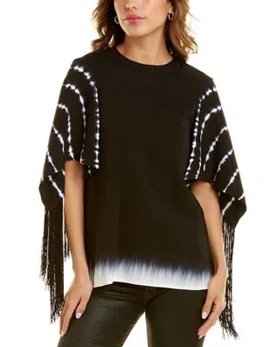 Pre-owned Proenza Schouler Cape Sleeve Top Women's Black 0us