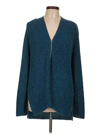Pre-owned Proenza Schouler Cardigan Sweater In Blue
