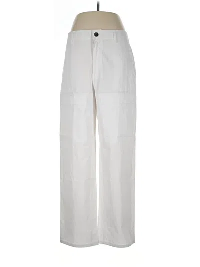 Pre-owned Proenza Schouler Cargo Pants In White