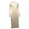 Proenza Schouler Carmen Ribbed-knit Midi Dress In Cream Viscose In Neutral