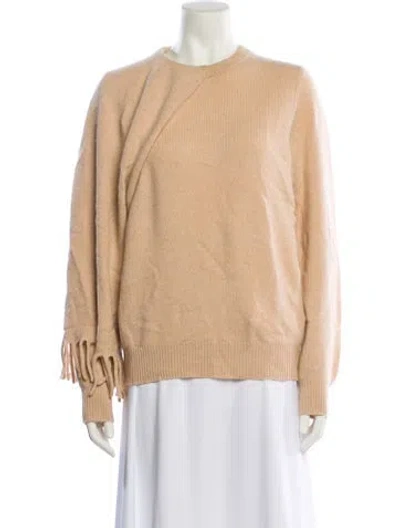 Pre-owned Proenza Schouler Cashmere Crew Neck Sweater In Neutral