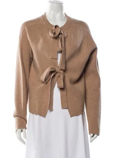 Pre-owned Proenza Schouler Cashmere Crew Neck Sweater In Neutral