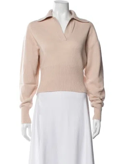 Pre-owned Proenza Schouler Cashmere V-neck Sweater W/ Tags In Pink