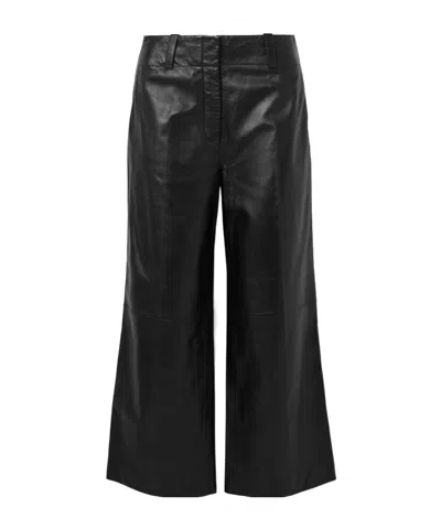 Proenza Schouler Casual Black Leather Pants