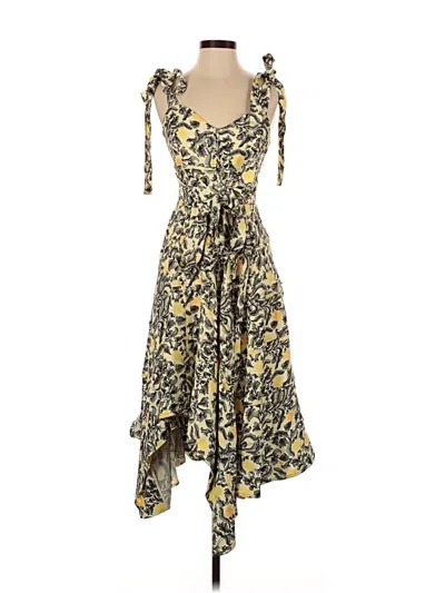 Pre-owned Proenza Schouler Casual Dress In Yellow