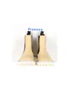 PROENZA SCHOULER CHELSEA ANKLE BOOTS IN BEIGE LEATHER