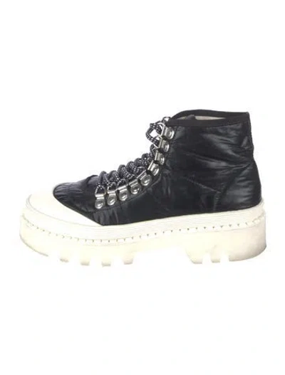 Pre-owned Proenza Schouler Chunky Sneakers In Black