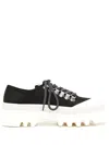 Proenza Schouler Black Sports Shoes With Thick Soles And Low Uppers