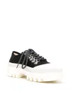 Proenza Schouler Black Sports Shoes With Thick Soles And Low Uppers