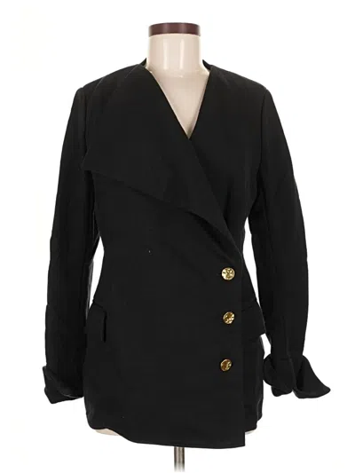 Pre-owned Proenza Schouler Coat In Black