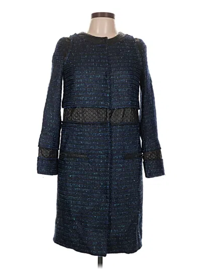 Pre-owned Proenza Schouler Coat In Blue