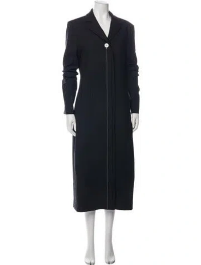 Pre-owned Proenza Schouler Coat In Blue