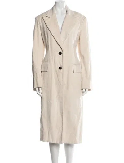 Pre-owned Proenza Schouler Coat In Neutrals