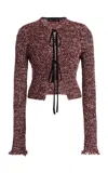 Proenza Schouler Colette Cotton-linen Top In Multi