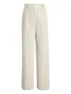 Proenza Schouler Corduroy Straight Trousers In Neutral