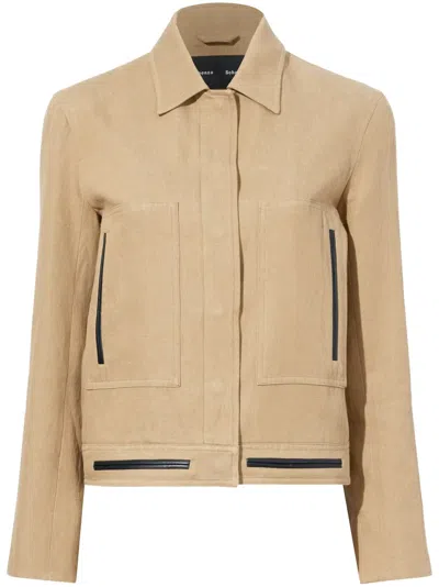 Proenza Schouler Klassische Jacke In Nude