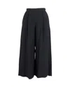 Proenza Schouler Crepe Culottes In Black Acetate In Black