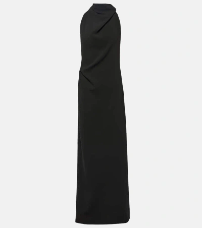 Proenza Schouler Crêpe Maxi Dress In Black